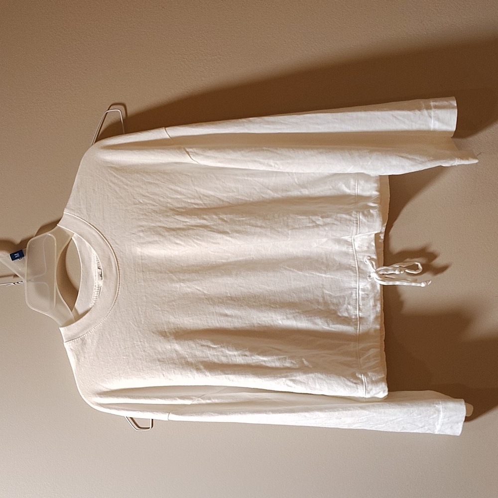 Wilfred White Cropped Top